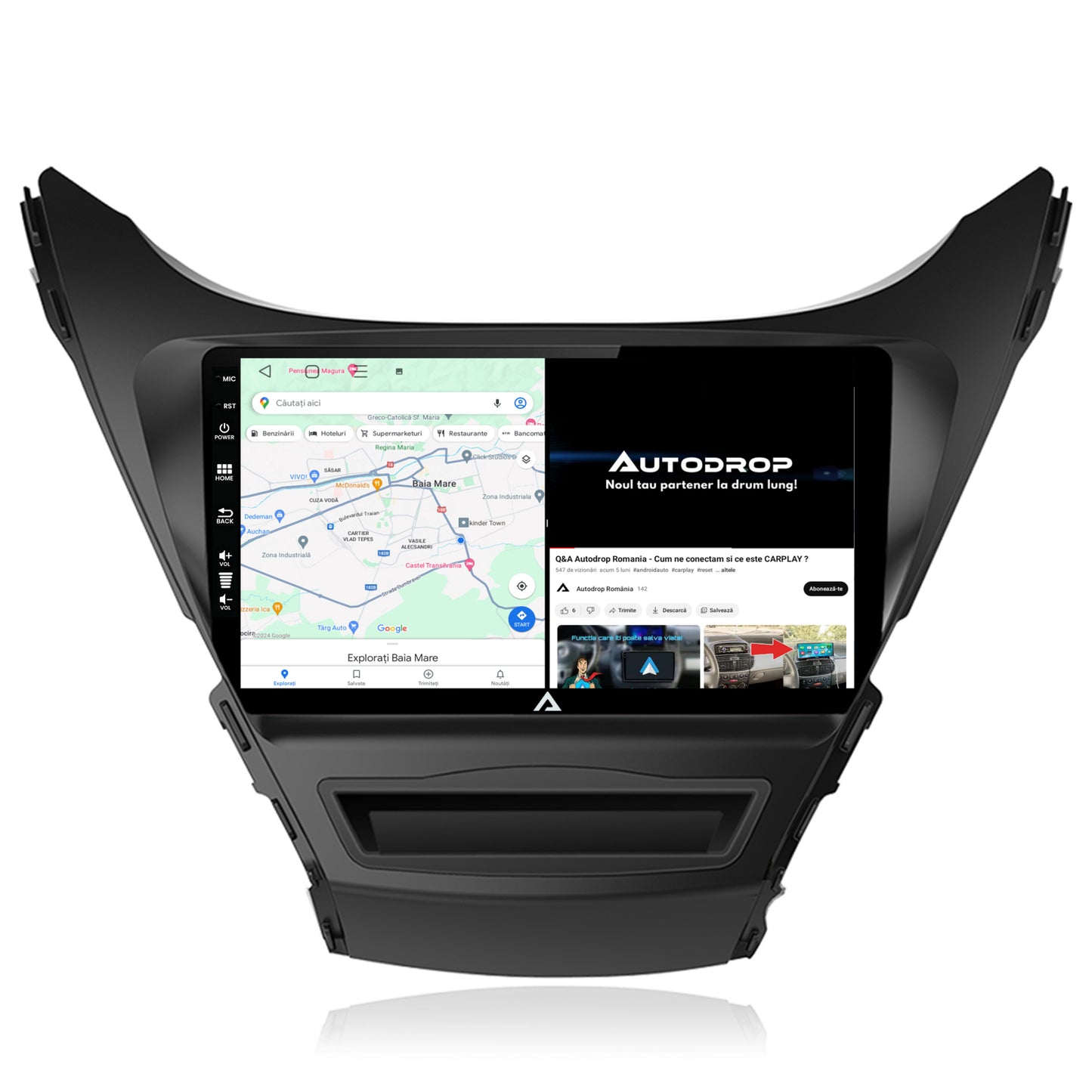 Navigatie Hyundai Elantra (2012-2014), Android, E-Octacore / 2GB RAM + 32GB ROM, 9Inch - AD-BGE9002+AD-BGRKIT177