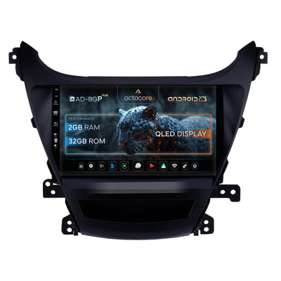 Navigatie Hyundai Elantra (2012-2014), Android, P-Octacore / 2GB RAM + 32GB ROM, 9Inch - AD-BGP9002+AD-BGRKIT177