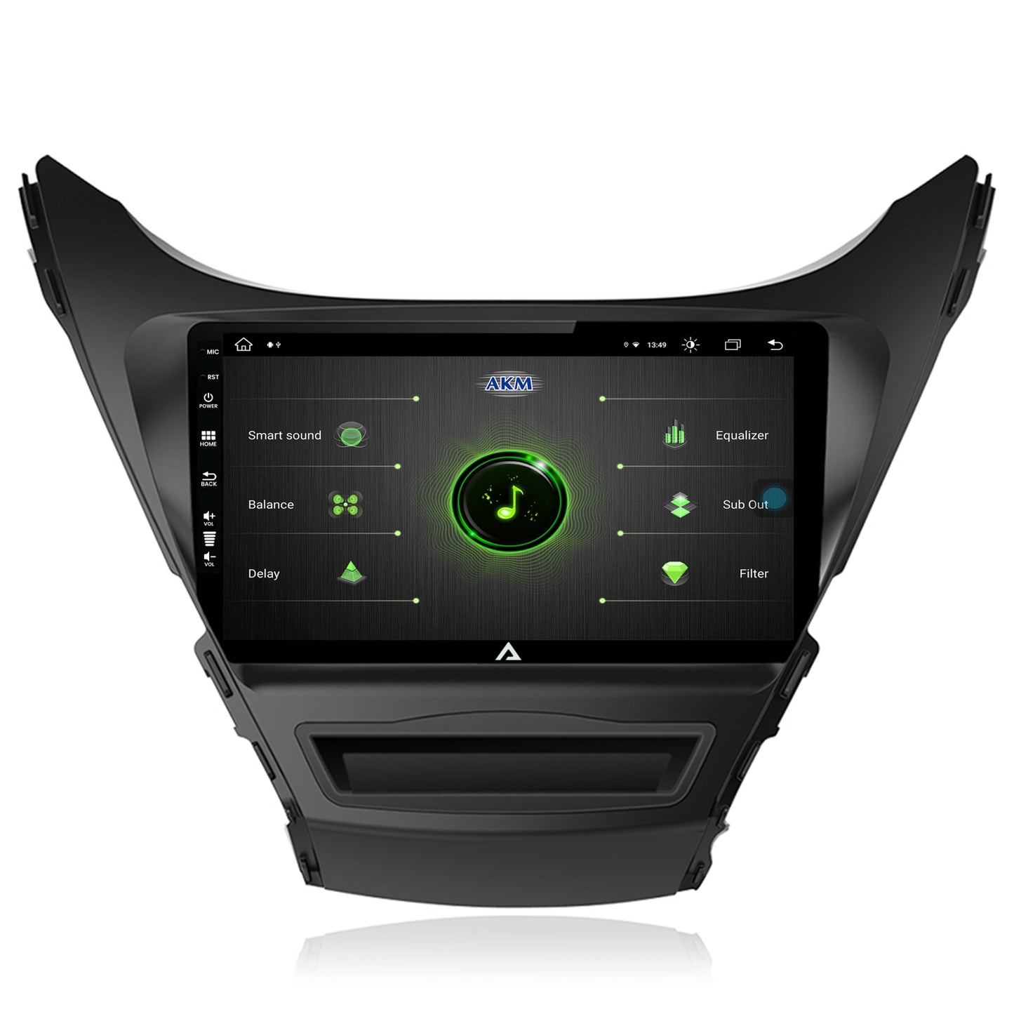 Navigatie Hyundai Elantra (2012-2014), Android, Z-Octacore / 8GB RAM + 256GB ROM, 9Inch - AD-BGZ9008+AD-BGRKIT177