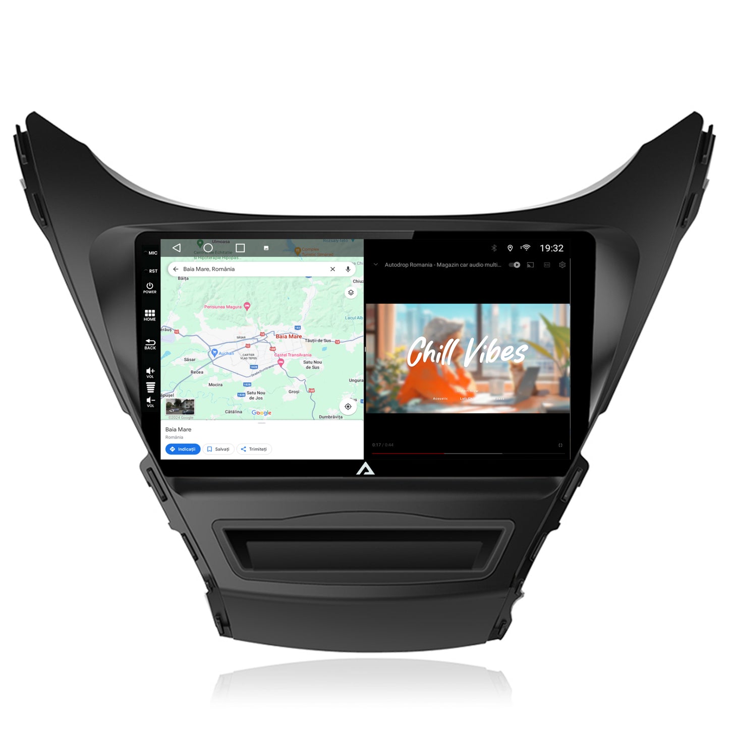Navigatie Hyundai Elantra (2012-2014), Android, A-Octacore / 4GB RAM + 64GB ROM, 9Inch - AD-BGA9004+AD-BGRKIT177