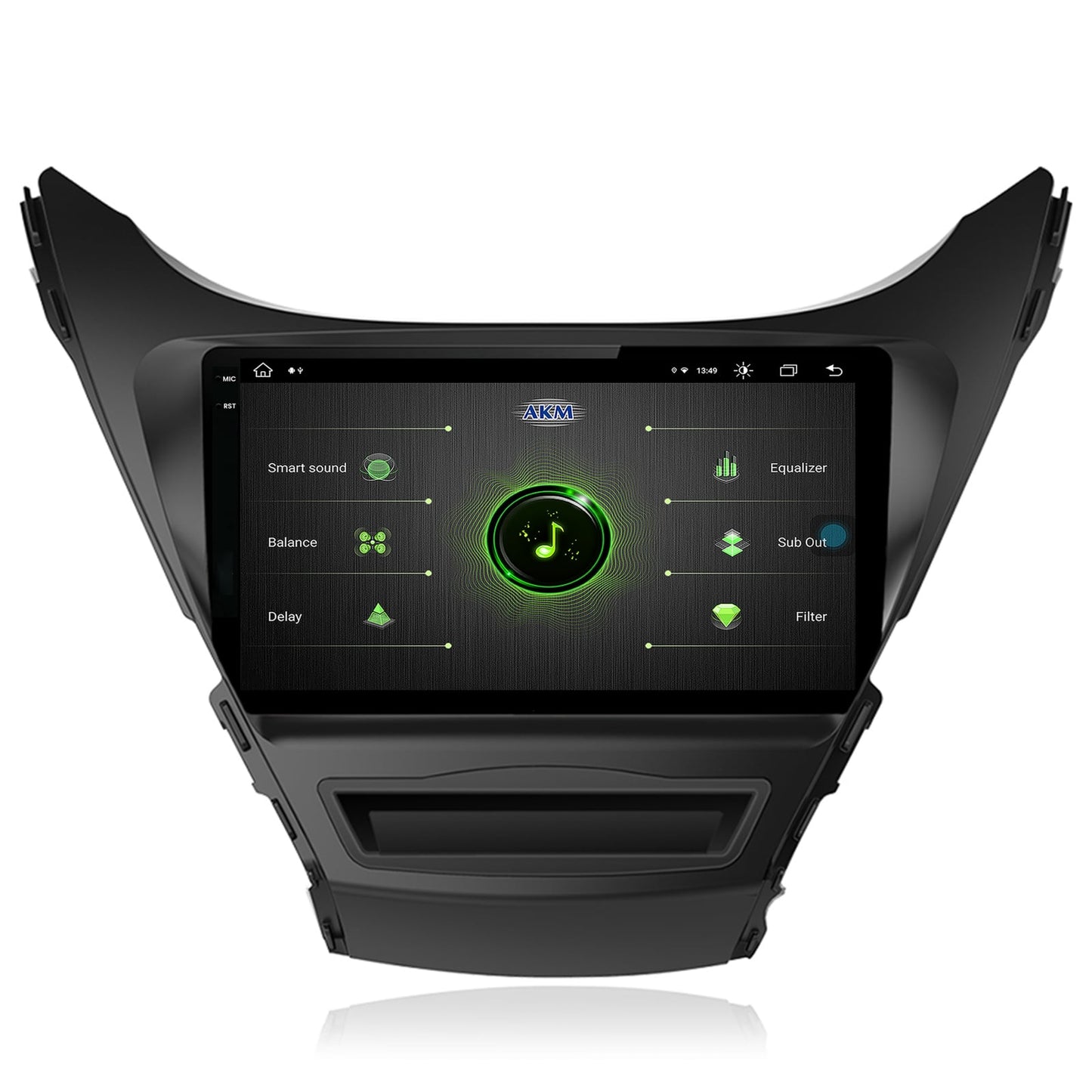 Navigatie Hyundai Elantra (2012-2014), Android, V-Octacore / 4GB RAM + 64GB ROM, 9Inch - AD-BGV9004+AD-BGRKIT177
