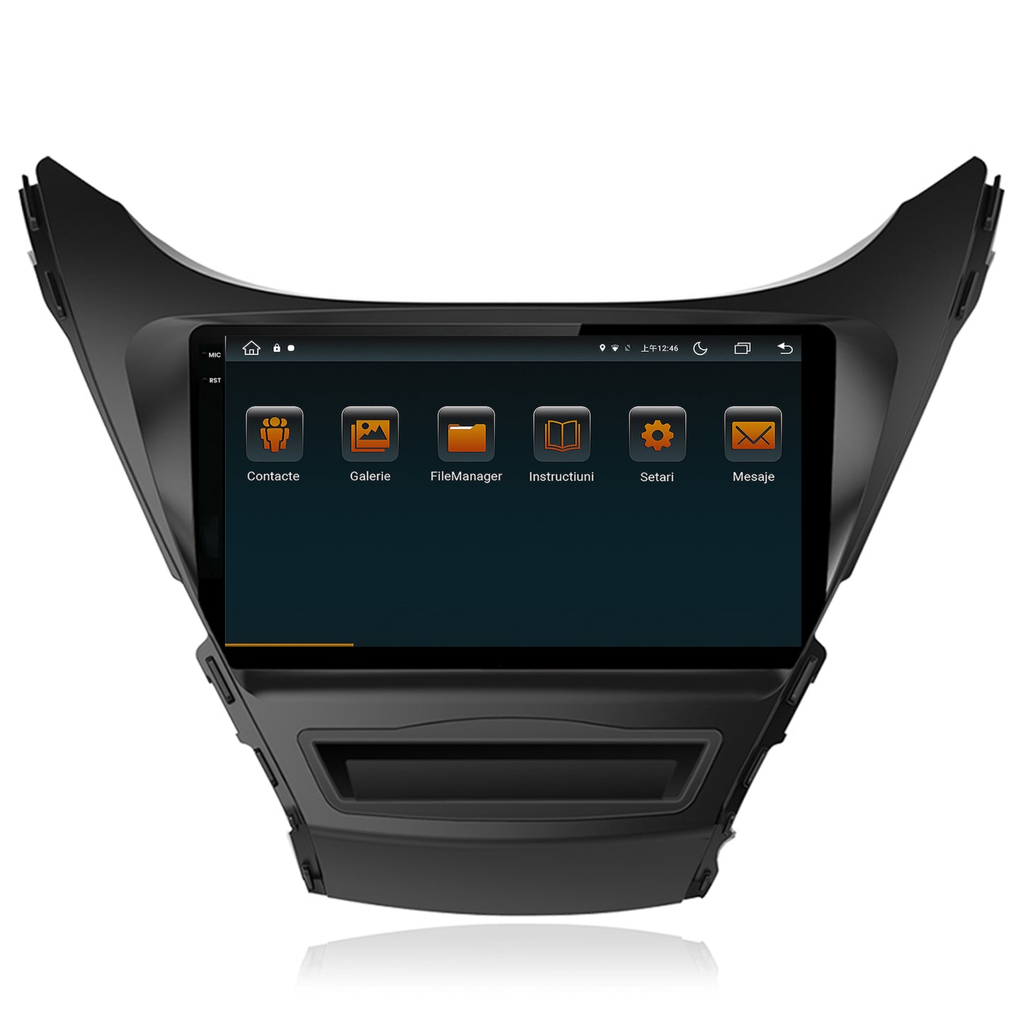 Navigatie Hyundai Elantra (2012-2014), Android, V-Octacore / 4GB RAM + 64GB ROM, 9Inch - AD-BGV9004+AD-BGRKIT177