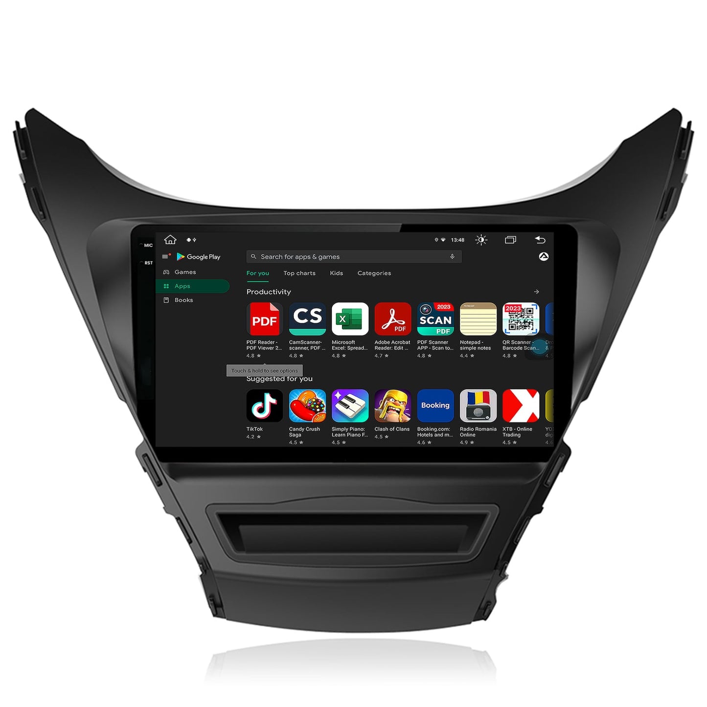 Navigatie Hyundai Elantra (2012-2014), Android, V-Octacore / 4GB RAM + 64GB ROM, 9Inch - AD-BGV9004+AD-BGRKIT177