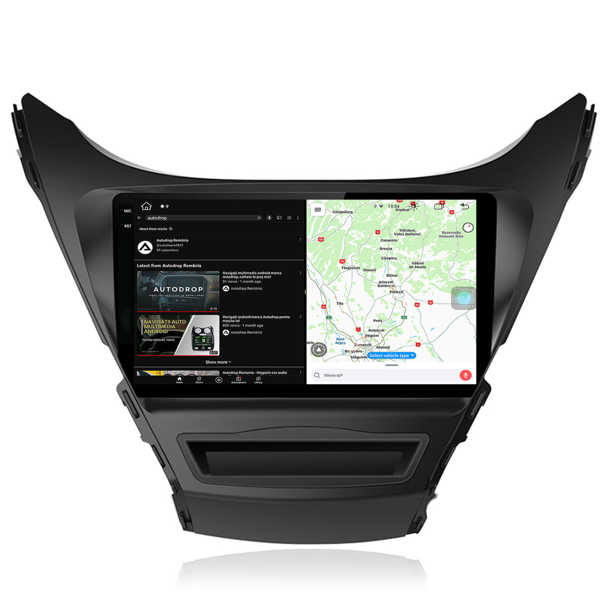 Navigatie Hyundai Elantra (2012-2014), Android, X-Octacore / 8GB RAM + 256GB ROM, 9Inch - AD-BGX9008+AD-BGRKIT177