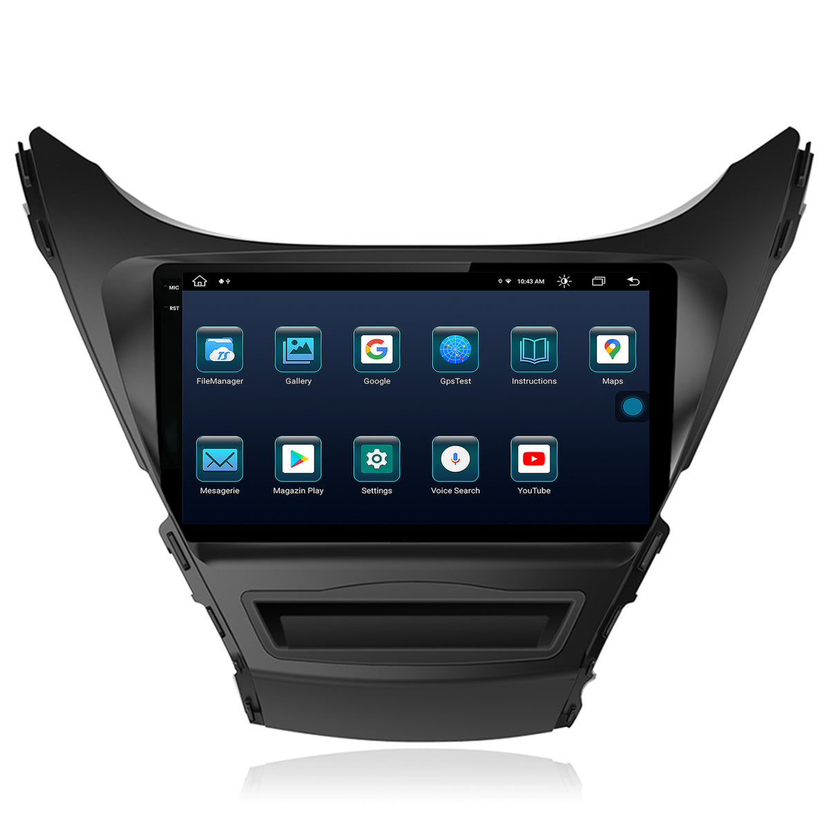 Navigatie Hyundai Elantra (2012-2014), Android, X-Octacore / 8GB RAM + 256GB ROM, 9Inch - AD-BGX9008+AD-BGRKIT177