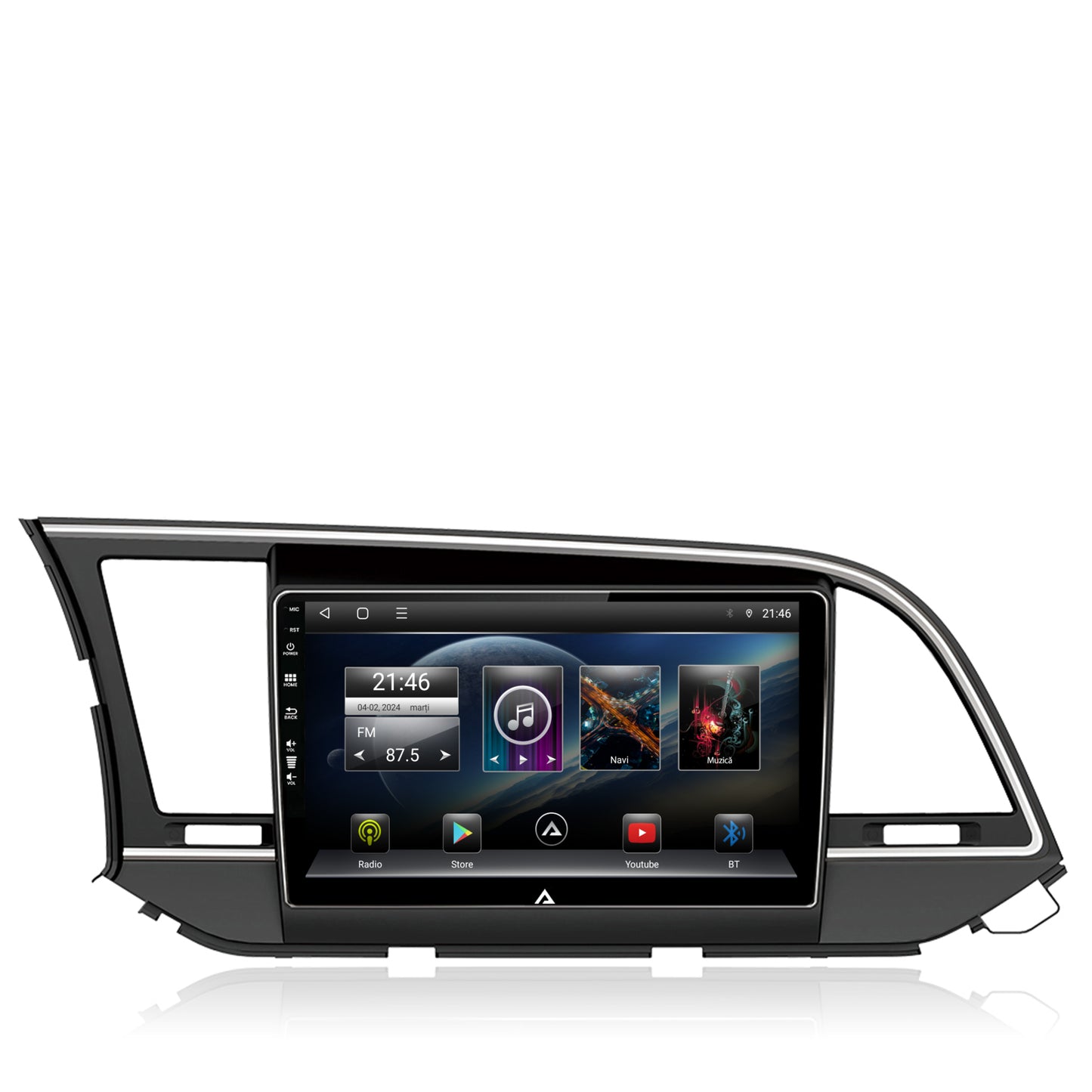 Navigatie Hyundai Elantra (2015-2018), Android, E-Octacore / 2GB RAM + 32GB ROM, 9 Inch - AD-BGE9002+AD-BGRKIT180
