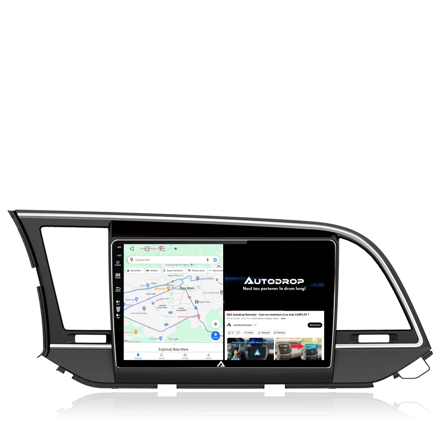 Navigatie Hyundai Elantra (2015-2018), Android, E-Octacore / 2GB RAM + 32GB ROM, 9 Inch - AD-BGE9002+AD-BGRKIT180