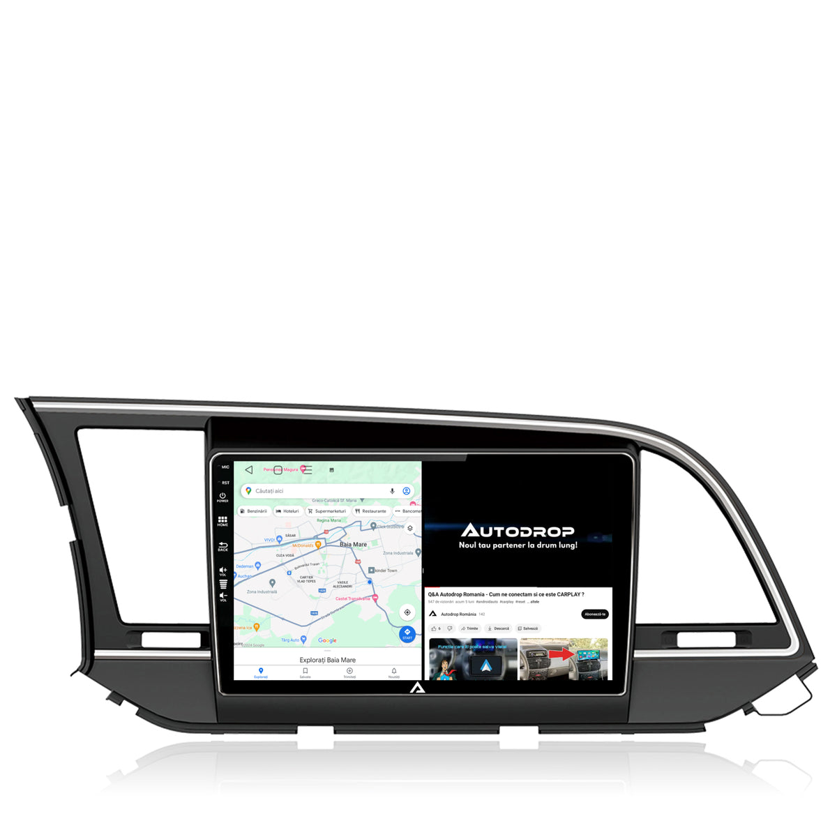 Navigatie Hyundai Elantra (2015-2018), Android, A-Octacore / 4GB RAM + 64GB ROM, 9 Inch - AD-BGA9004+AD-BGRKIT180
