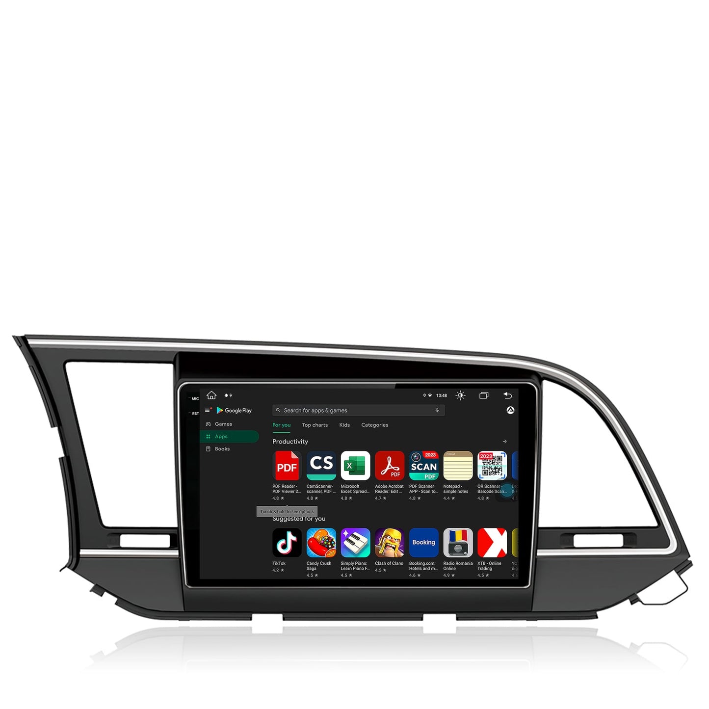 Navigatie Hyundai Elantra (2015-2018), Android, X-Octacore / 8GB RAM + 256GB ROM, 9.5 Inch - AD-BGX9008+AD-BGRKIT180