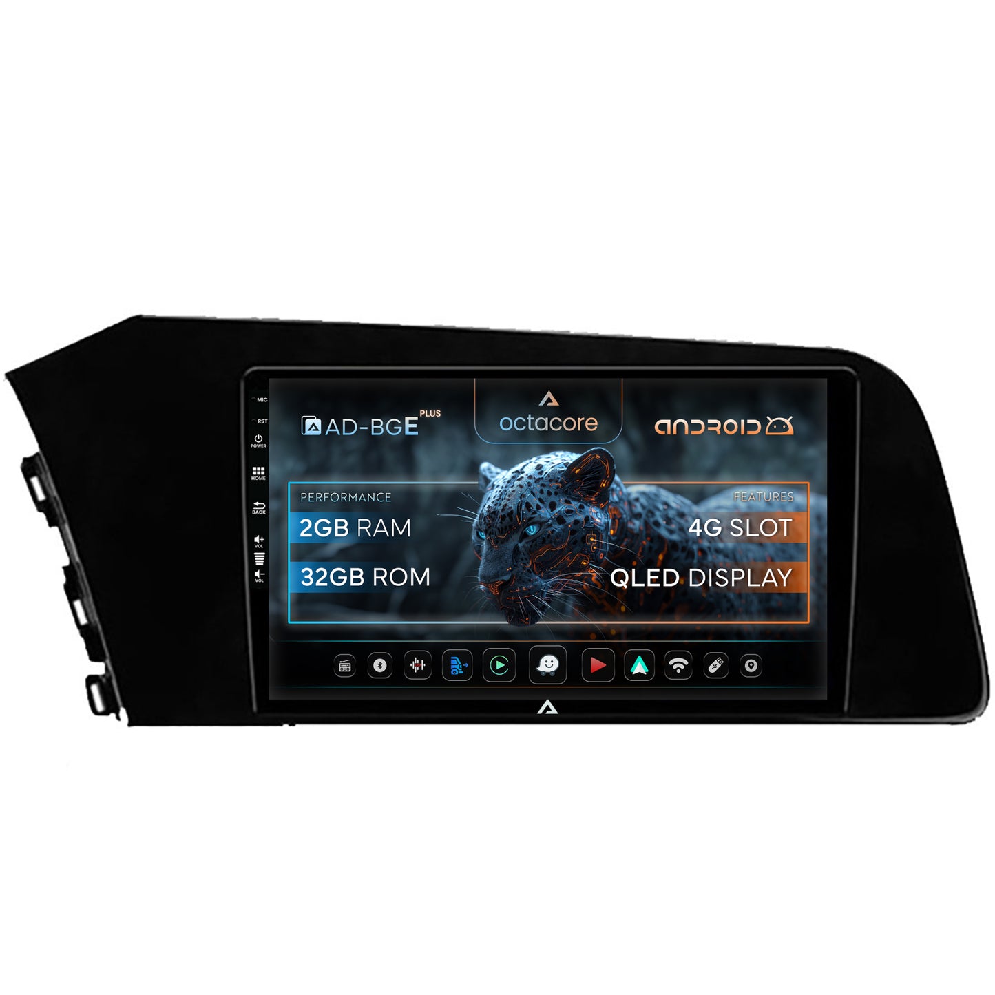 Navigatie Hyundai Elantra (2020-Prezent), Android, E-Octacore / 2GB RAM + 32GB ROM, 9Inch - AD-BGE9002+AD-BGRKIT227