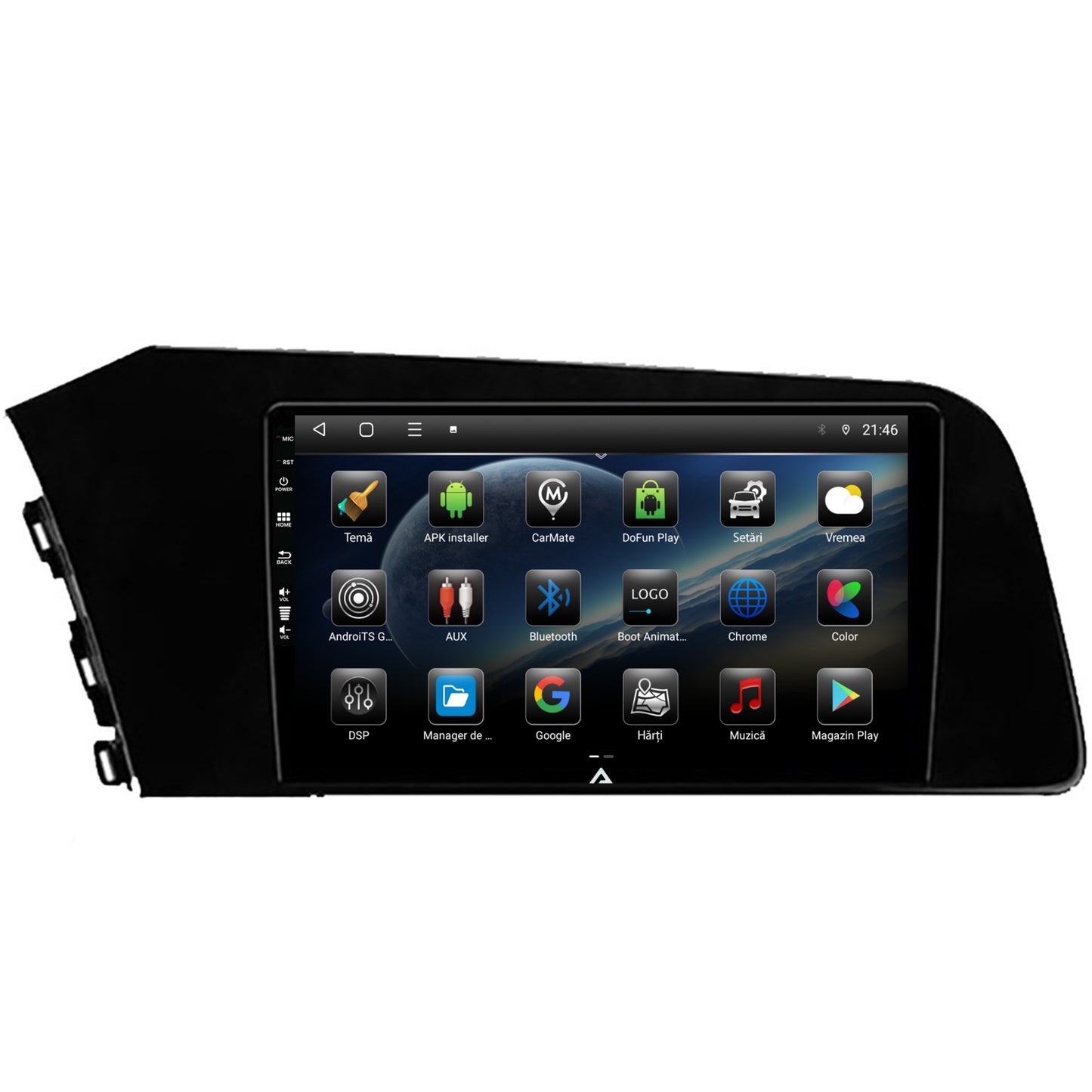 Navigatie Hyundai Elantra (2020-Prezent), Android, P-Octacore / 2GB RAM + 32GB ROM, 9Inch - AD-BGP9002+AD-BGRKIT227