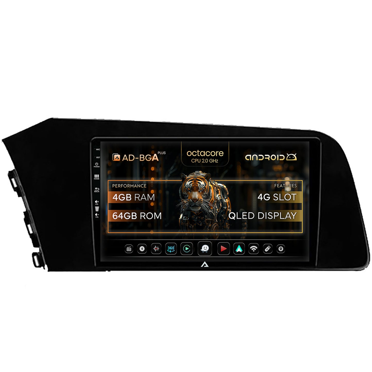 Navigatie Hyundai Elantra (2020-Prezent), Android, A-Octacore / 4GB RAM + 64GB ROM, 9Inch - AD-BGA9004+AD-BGRKIT227