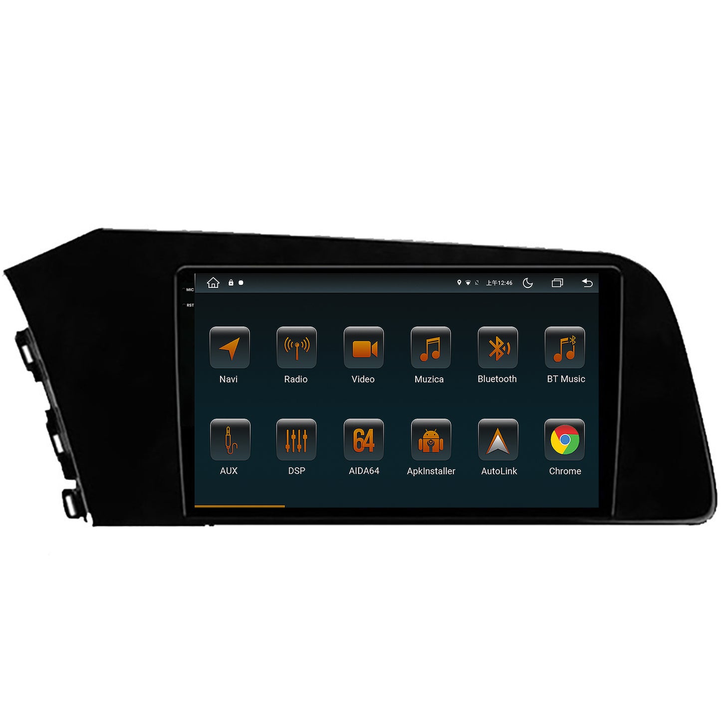 Navigatie Hyundai Elantra (2020-Prezent), Android, V-Octacore / 4GB RAM + 64GB ROM, 9Inch - AD-BGV9004+AD-BGRKIT227