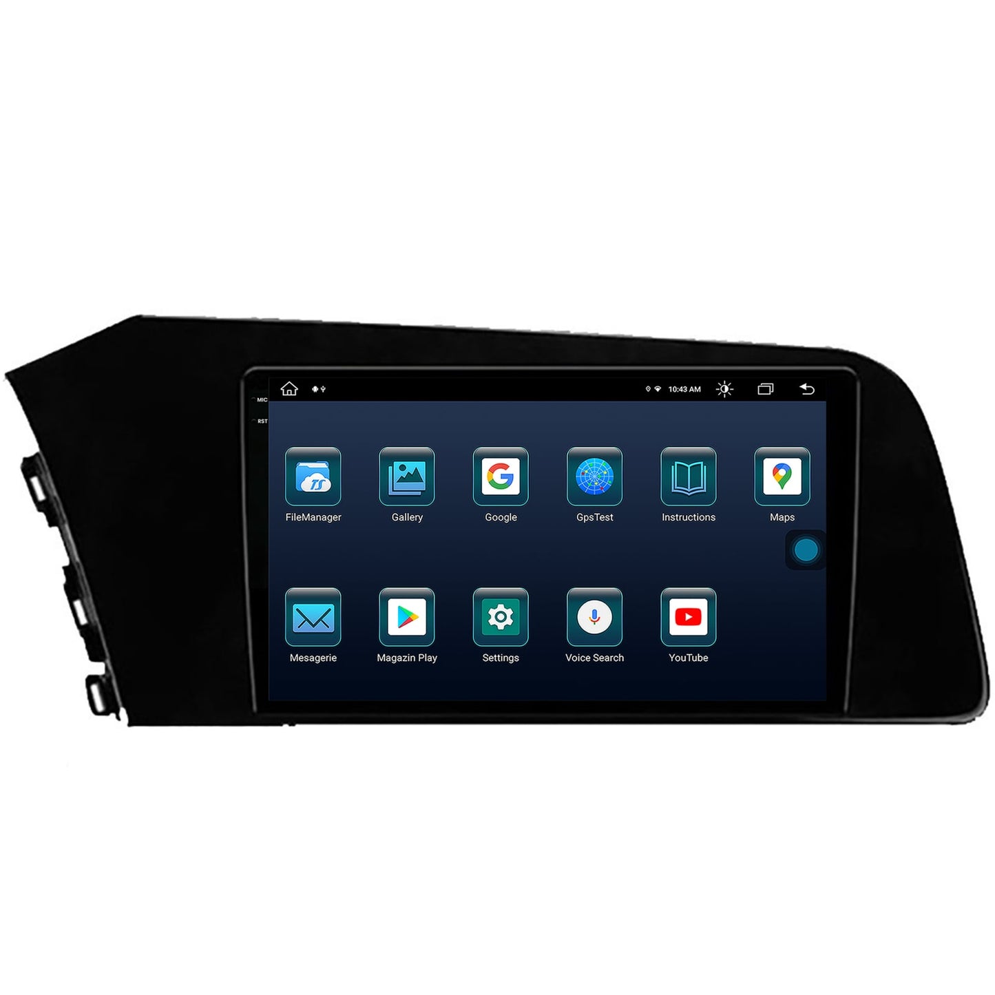 Navigatie Hyundai Elantra (2020-Prezent), Android, X-Octacore / 8GB RAM + 256GB ROM, 9Inch - AD-BGX9008+AD-BGRKIT227