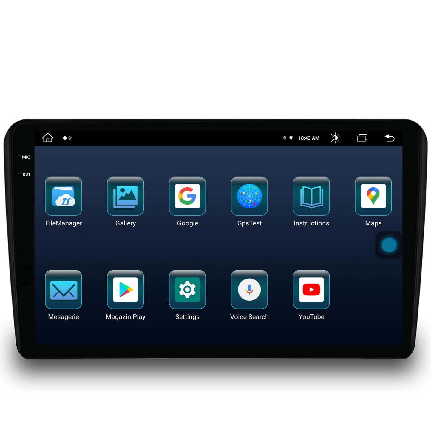 Navigatie Hyundai H1 (2010-2014), Android, X-Octacore / 8GB RAM + 256GB ROM, 9.5 Inch - AD-BGX9008+AD-BGRKIT214S