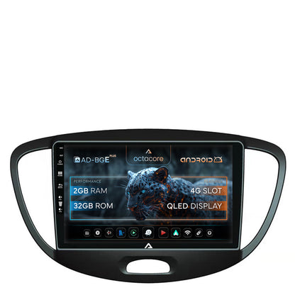 Navigatie Hyundai I10 (2007-2013), Android, E-Octacore / 2GB RAM + 32GB ROM, 9 Inch - AD-BGE9002+AD-BGRKIT198