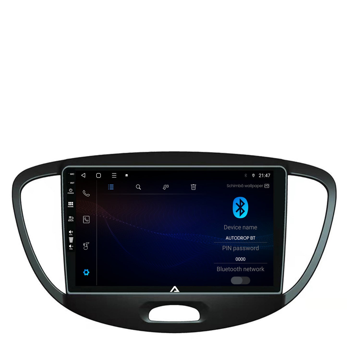 Navigatie Hyundai I10 (2007-2013), Android, P-Octacore / 2GB RAM + 32GB ROM, 9 Inch - AD-BGP9002+AD-BGRKIT198