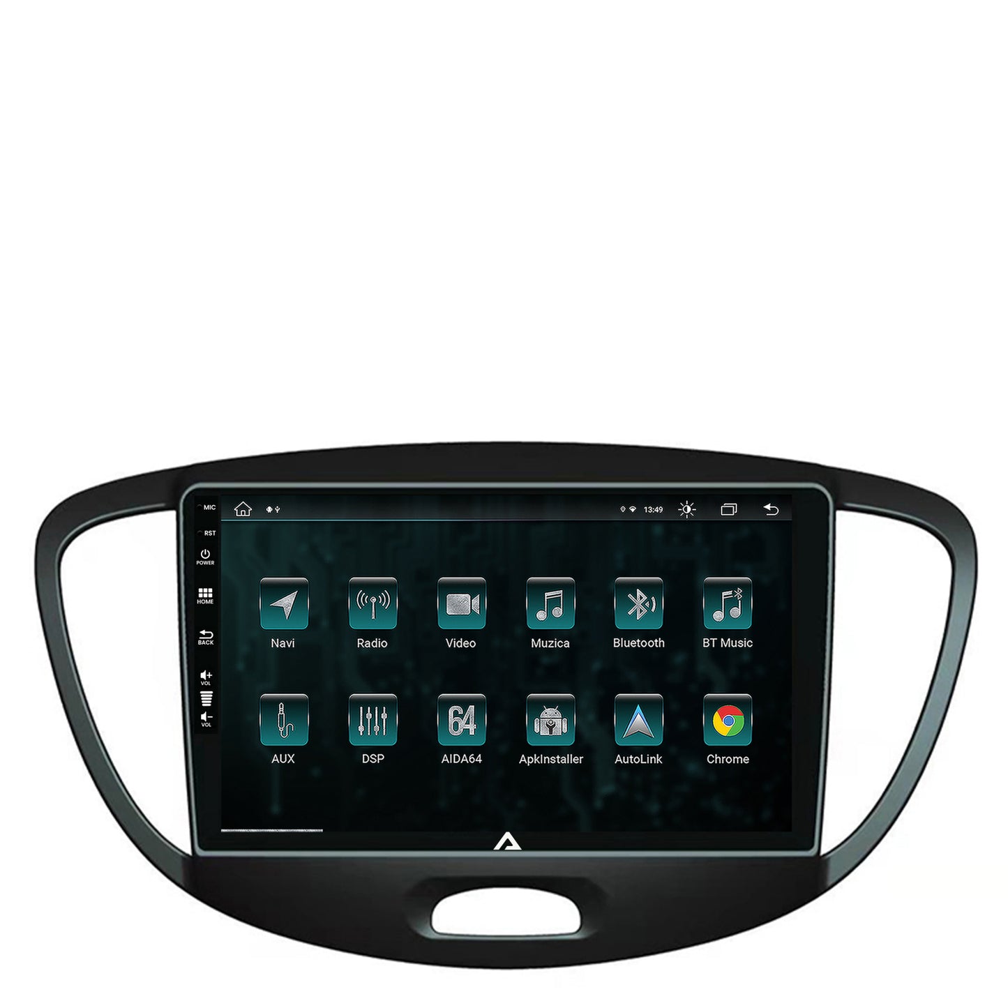 Navigatie Hyundai I10 (2007-2013), Android, Z-Octacore / 8GB RAM + 256GB ROM, 9 Inch - AD-BGZ9008+AD-BGRKIT198
