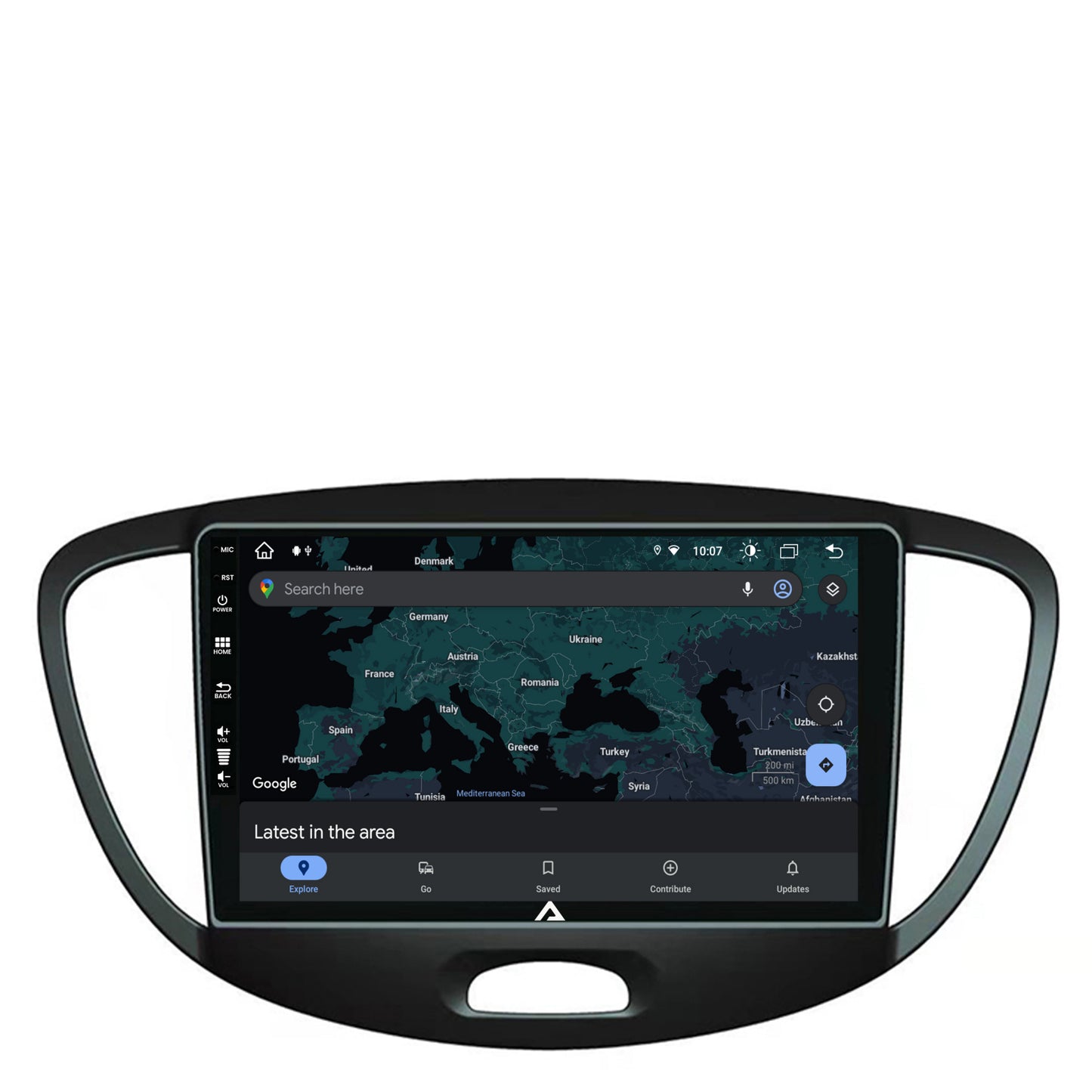 Navigatie Hyundai I10 (2007-2013), Android, Z-Octacore / 8GB RAM + 256GB ROM, 9 Inch - AD-BGZ9008+AD-BGRKIT198