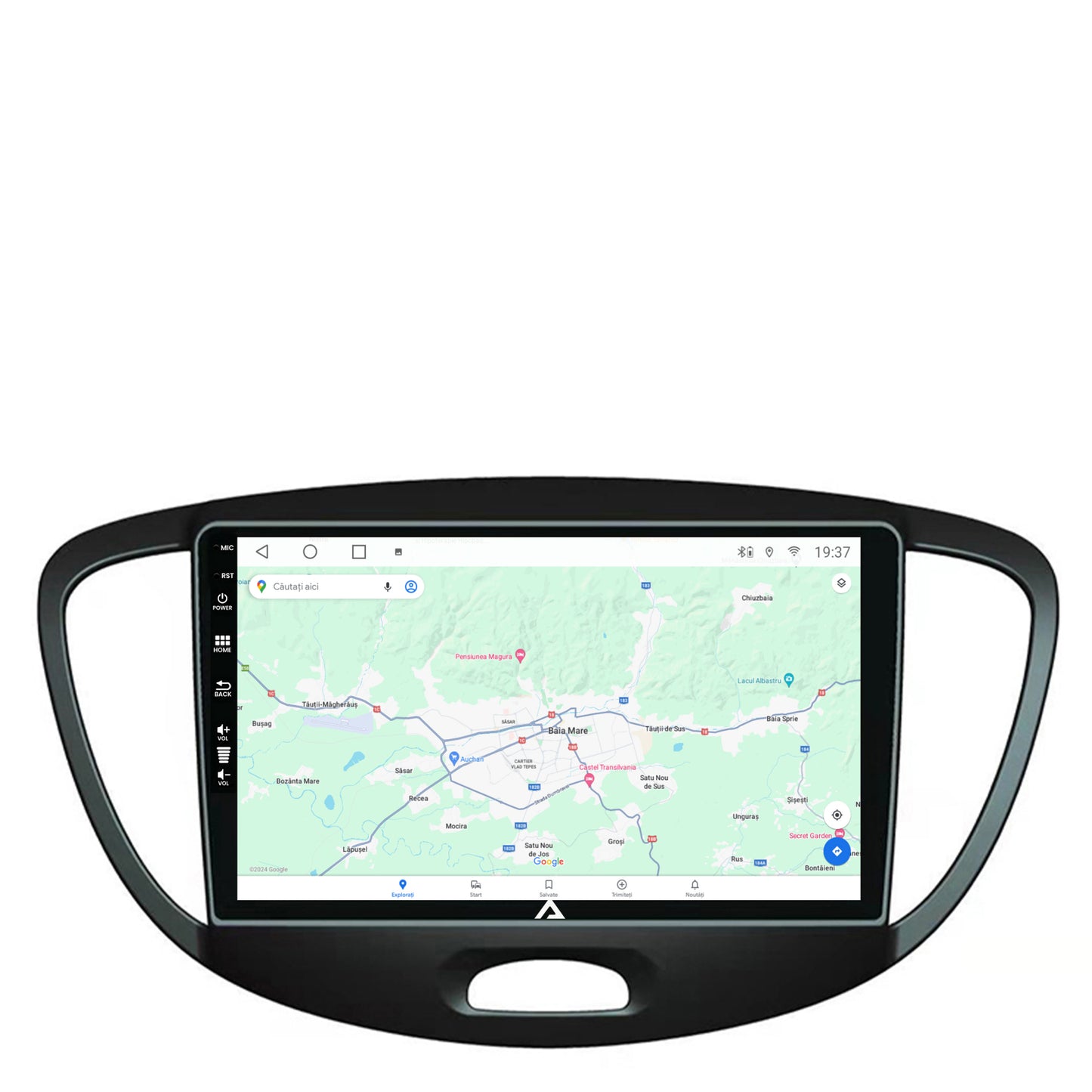 Navigatie Hyundai I10 (2007-2013), Android, A-Octacore / 4GB RAM + 64GB ROM, 9 Inch - AD-BGA9004+AD-BGRKIT198