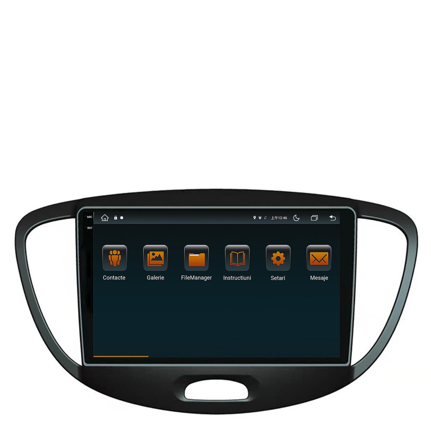Navigatie Hyundai I10 (2007-2013), Android, V-Octacore / 4GB RAM + 64GB ROM, 9.5 Inch - AD-BGV9004+AD-BGRKIT198