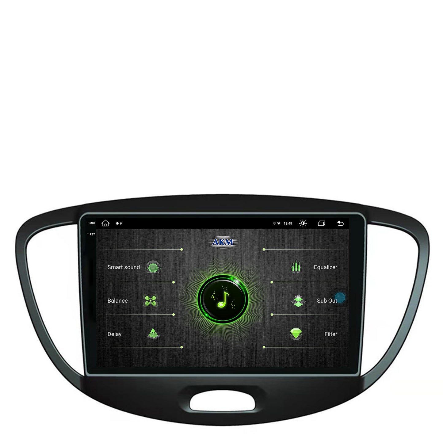 Navigatie Hyundai I10 (2007-2013), Android, X-Octacore / 8GB RAM + 256GB ROM, 9.5 Inch - AD-BGX9008+AD-BGRKIT198