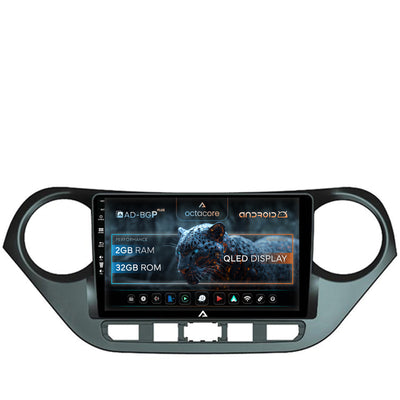 Navigatie Hyundai I10 (2013-2017), Android, P-Octacore / 2GB RAM + 32GB ROM, 9 Inch - AD-BGP9002+AD-BGRKIT196