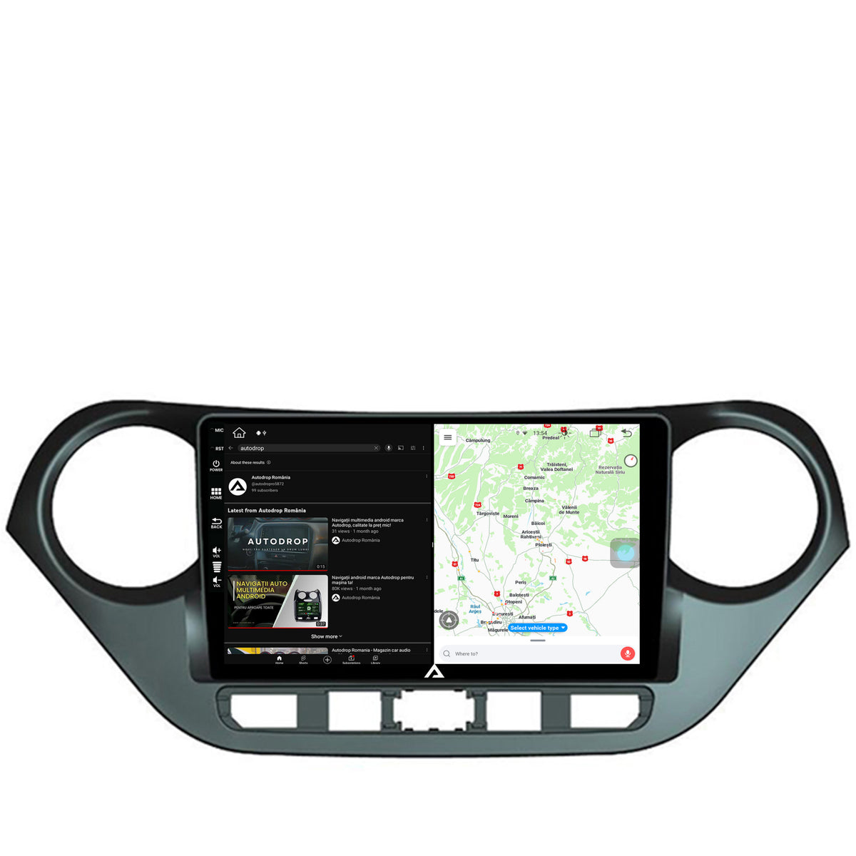 Navigatie Hyundai I10 (2013-2017), Android, Z-Octacore / 8GB RAM + 256GB ROM, 9 Inch - AD-BGZ9008+AD-BGRKIT196