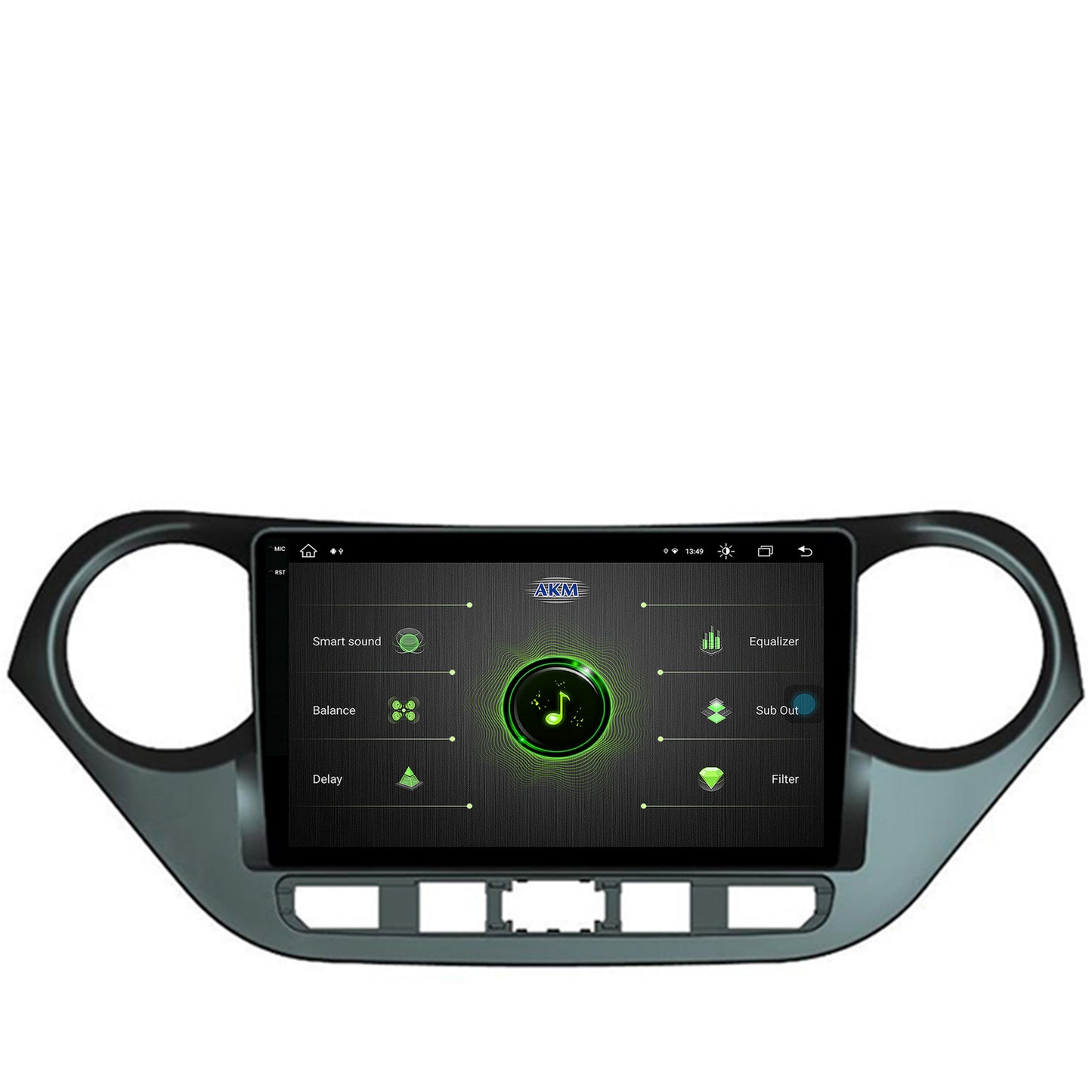 Navigatie Hyundai I10 (2013-2017), Android, X-Octacore / 8GB RAM + 256GB ROM, 9.5 Inch - AD-BGX9008+AD-BGRKIT196