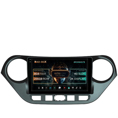Navigatie Hyundai I10 (2013-2017), Android, X-Octacore / 8GB RAM + 256GB ROM, 9.5 Inch - AD-BGX9008+AD-BGRKIT196