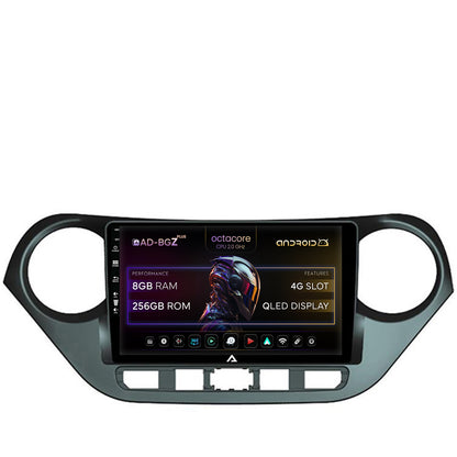 Navigatie Hyundai I10 (2013-2017), Android, Z-Octacore / 8GB RAM + 256GB ROM, 9 Inch - AD-BGZ9008+AD-BGRKIT196