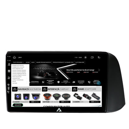 Navigatie Hyundai I10 (2020+), Android, Z-Octacore / 8GB RAM + 256GB ROM, 9 Inch - AD-BGZ9008+AD-BGRKIT221
