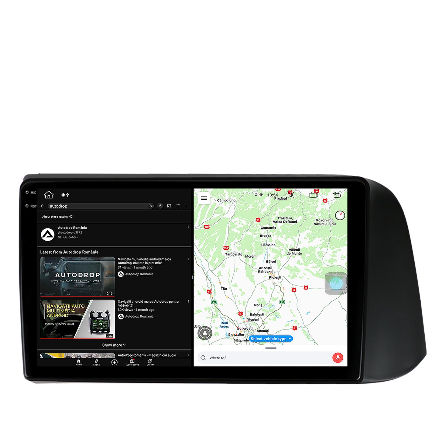 Navigatie Hyundai I10 (2020+), Android, V-Octacore / 4GB RAM + 64GB ROM, 9.5 Inch - AD-BGV9004+AD-BGRKIT221