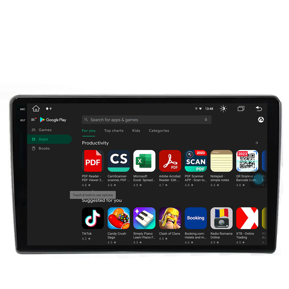 Navigatie Citroen Nemo/ Fiat Fiorino/ Peugeot Bipper (2007-2021), Android, V-Octacore / 4GB RAM + 64GB ROM, 10.1 Inch - AD-BGV10004+AD-BGRKIT331