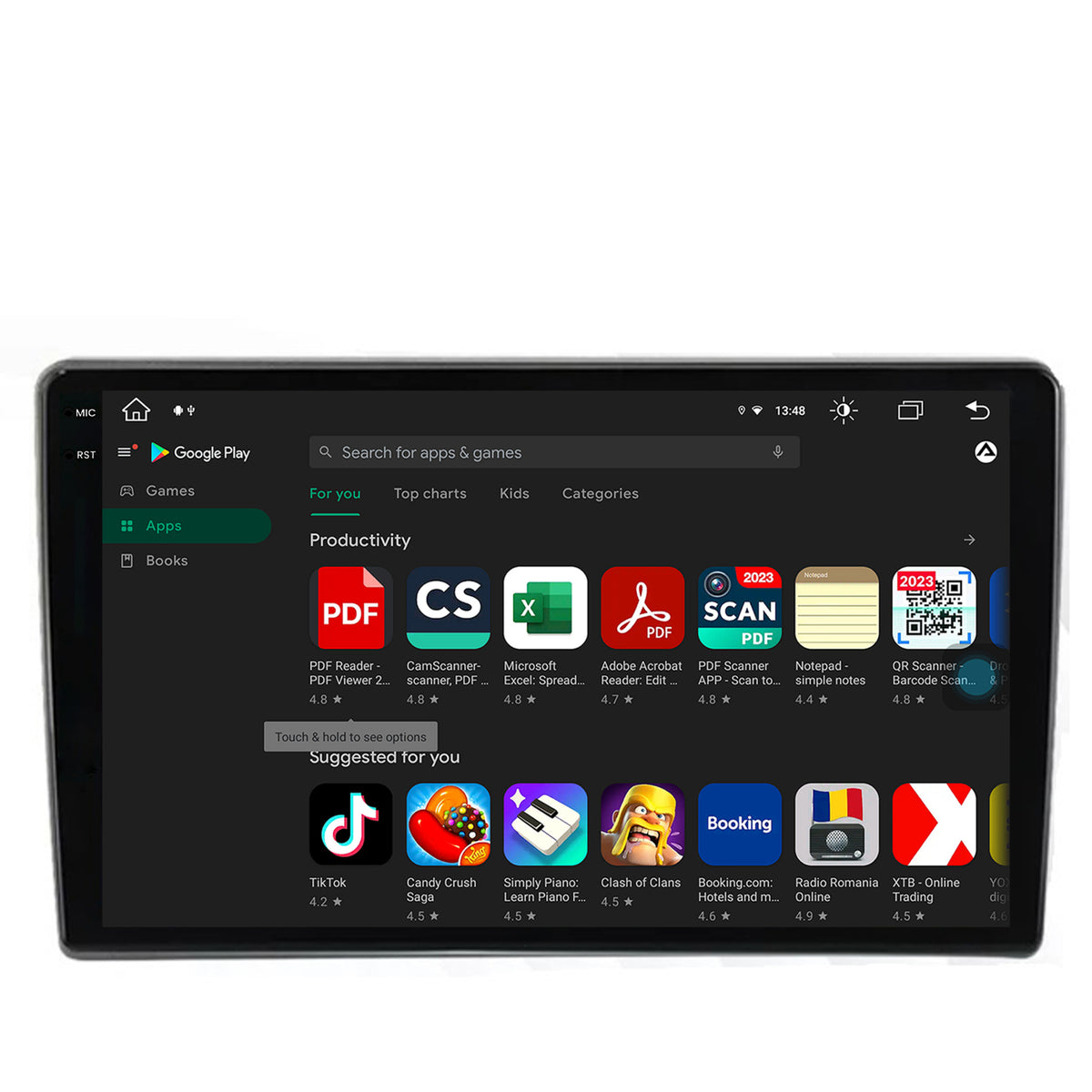 Navigatie Citroen Nemo/ Fiat Fiorino/ Peugeot Bipper (2007-2021), Android, X-Octacore / 8GB RAM + 256GB ROM, 10.1 Inch - AD-BGX10008+AD-BGRKIT331