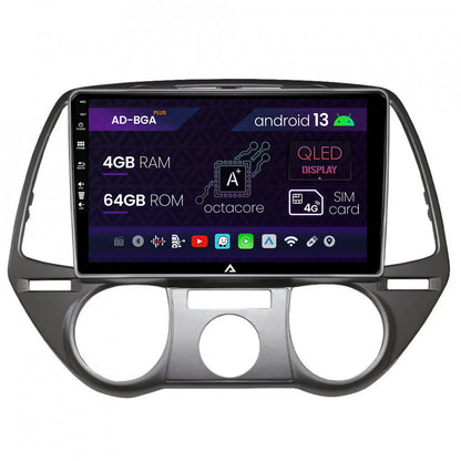Navigatie Hyundai I20 (2008-2012), Android, A-Octacore / 4GB RAM + 64GB ROM, 9 Inch - AD-BGA9004+AD-BGRKIT219V2