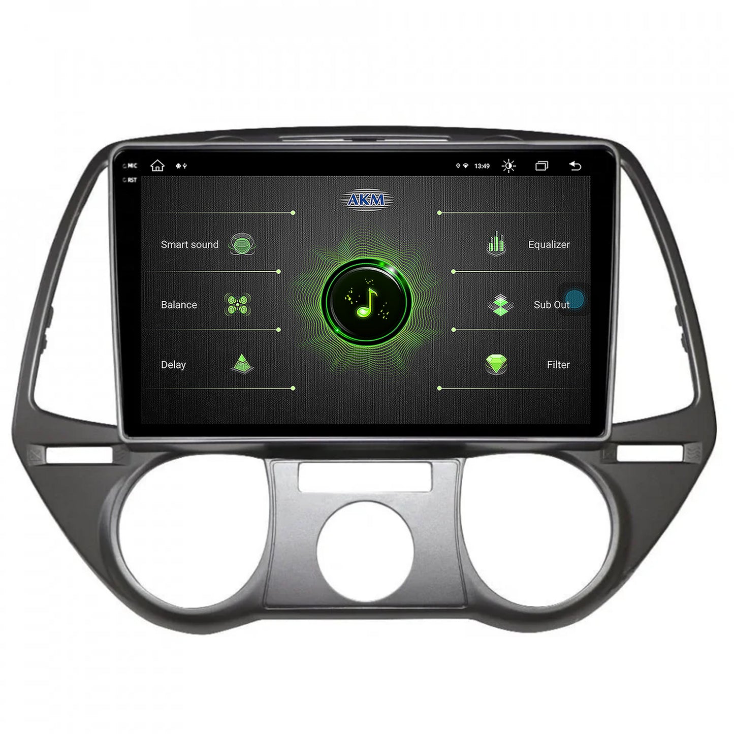 Navigatie Hyundai I20 (2008-2012), Android, V-Octacore / 4GB RAM + 64GB ROM, 9.5 Inch - AD-BGV9004+AD-BGRKIT219