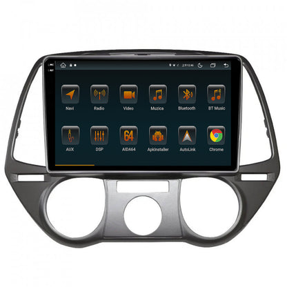 Navigatie Hyundai I20 (2008-2012), Android, V-Octacore / 4GB RAM + 64GB ROM, 9.5 Inch - AD-BGV9004+AD-BGRKIT219