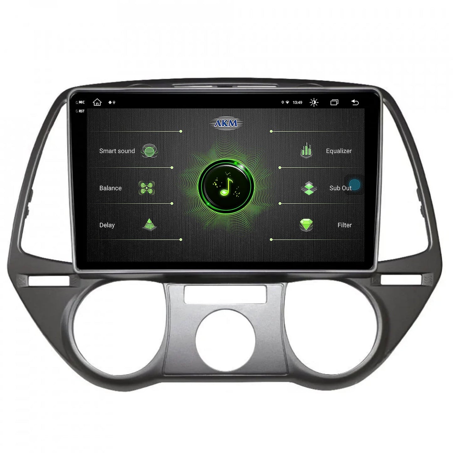 Navigatie Hyundai I20 (2008-2012), Android, X-Octacore / 8GB RAM + 256GB ROM, 9.5 Inch - AD-BGX9008+AD-BGRKIT219