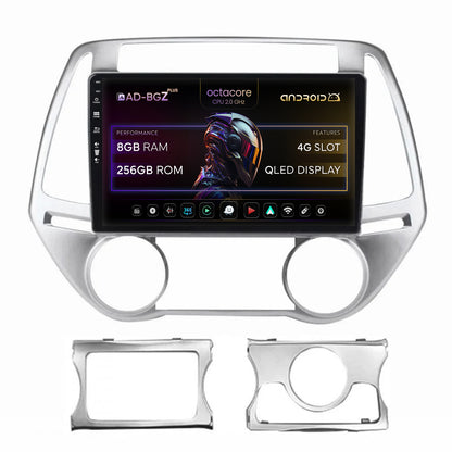 Navigatie Hyundai I20 (2012-2014), Android, Z-Octacore / 8GB RAM + 256GB ROM, 9 Inch - AD-BGZ9008+AD-BGRKIT218