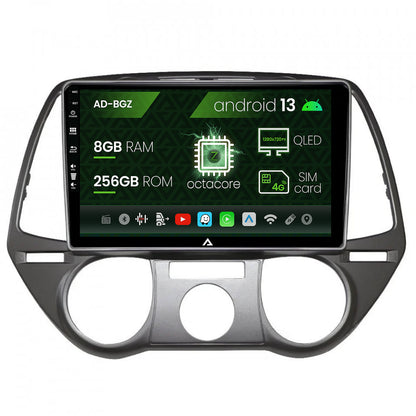 Navigatie Hyundai I20 (2008-2012), Android, Z-Octacore / 8GB RAM + 256GB ROM, 9 Inch - AD-BGZ9008+AD-BGRKIT219
