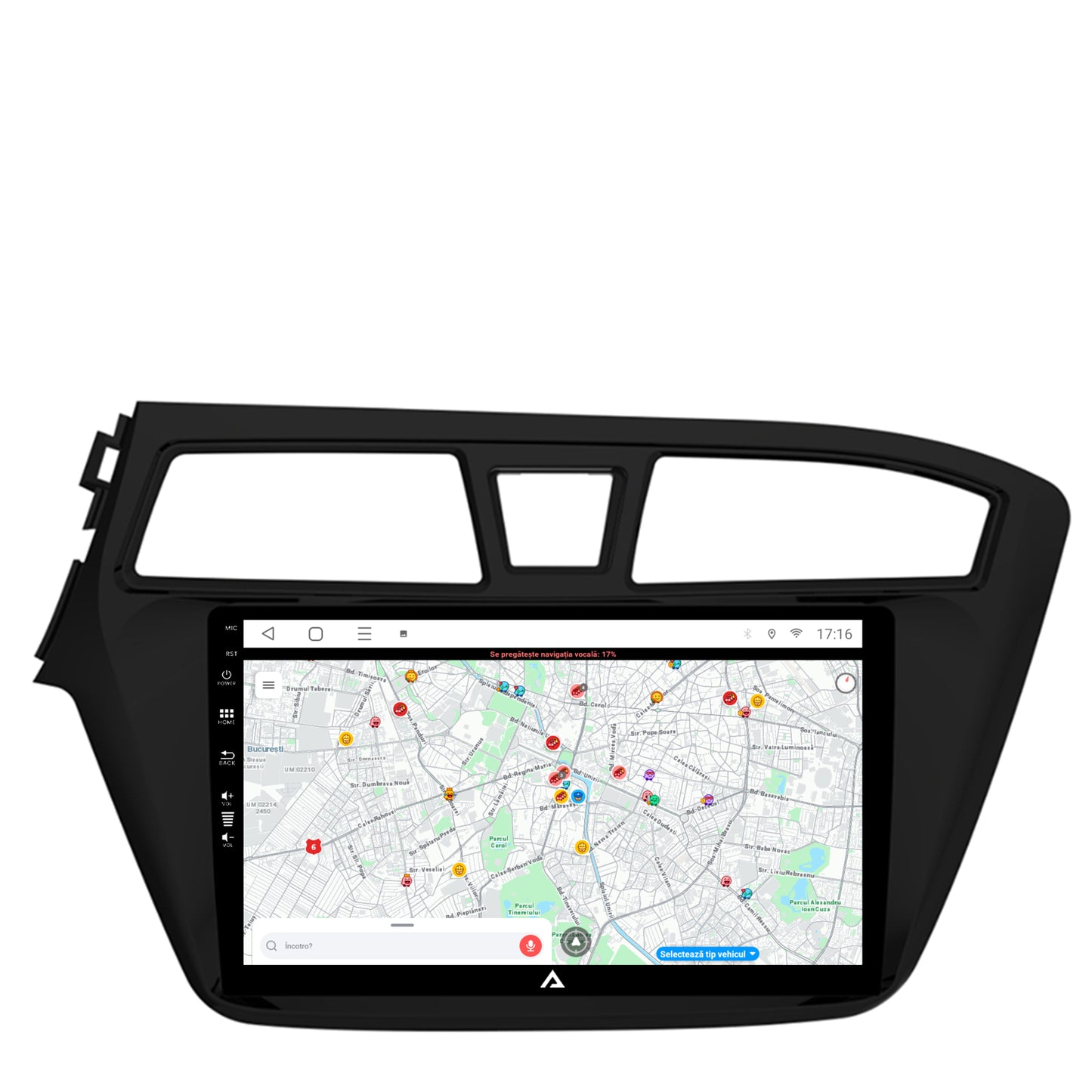 Navigatie Hyundai I20 (2014-2018), Android, E-Octacore / 2GB RAM + 32GB ROM, 9 Inch - AD-BGE9002+AD-BGRKIT194