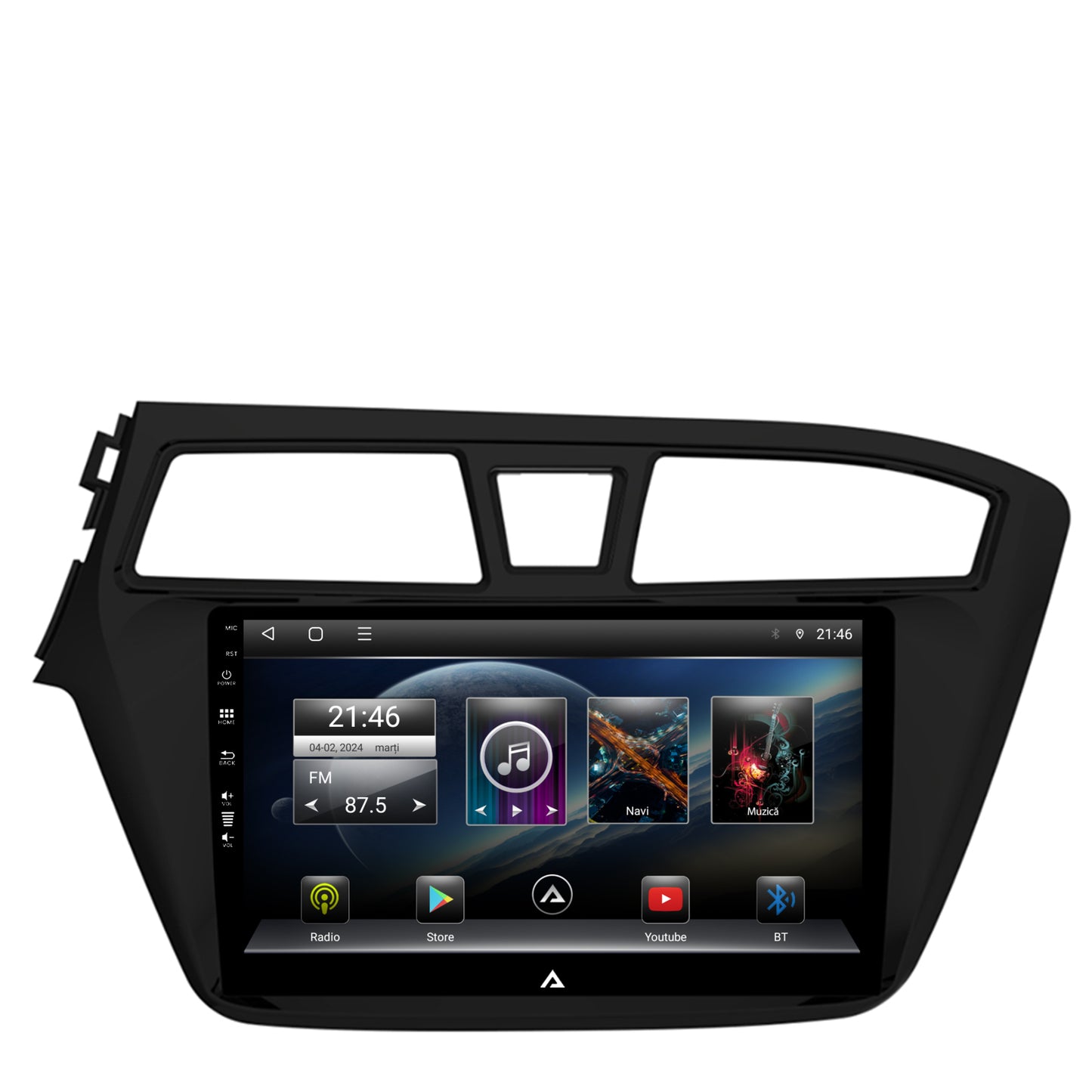 Navigatie Hyundai I20 (2014-2018), Android, E-Octacore / 2GB RAM + 32GB ROM, 9 Inch - AD-BGE9002+AD-BGRKIT194
