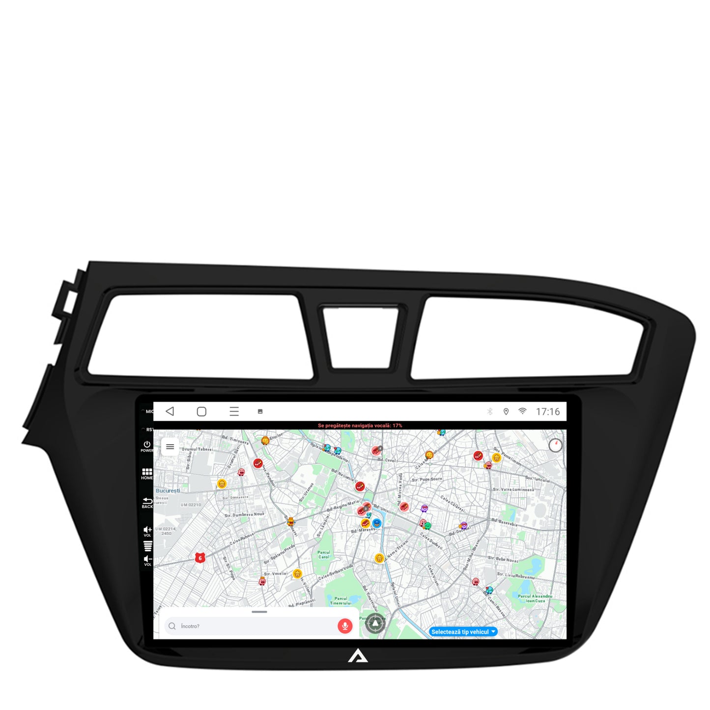 Navigatie Hyundai I20 (2014-2018), Android, P-Octacore / 2GB RAM + 32GB ROM, 9 Inch - AD-BGP9002+AD-BGRKIT194