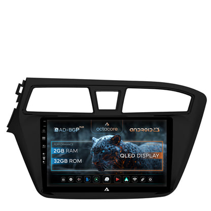Navigatie Hyundai I20 (2014-2018), Android, P-Octacore / 2GB RAM + 32GB ROM, 9 Inch - AD-BGP9002+AD-BGRKIT194