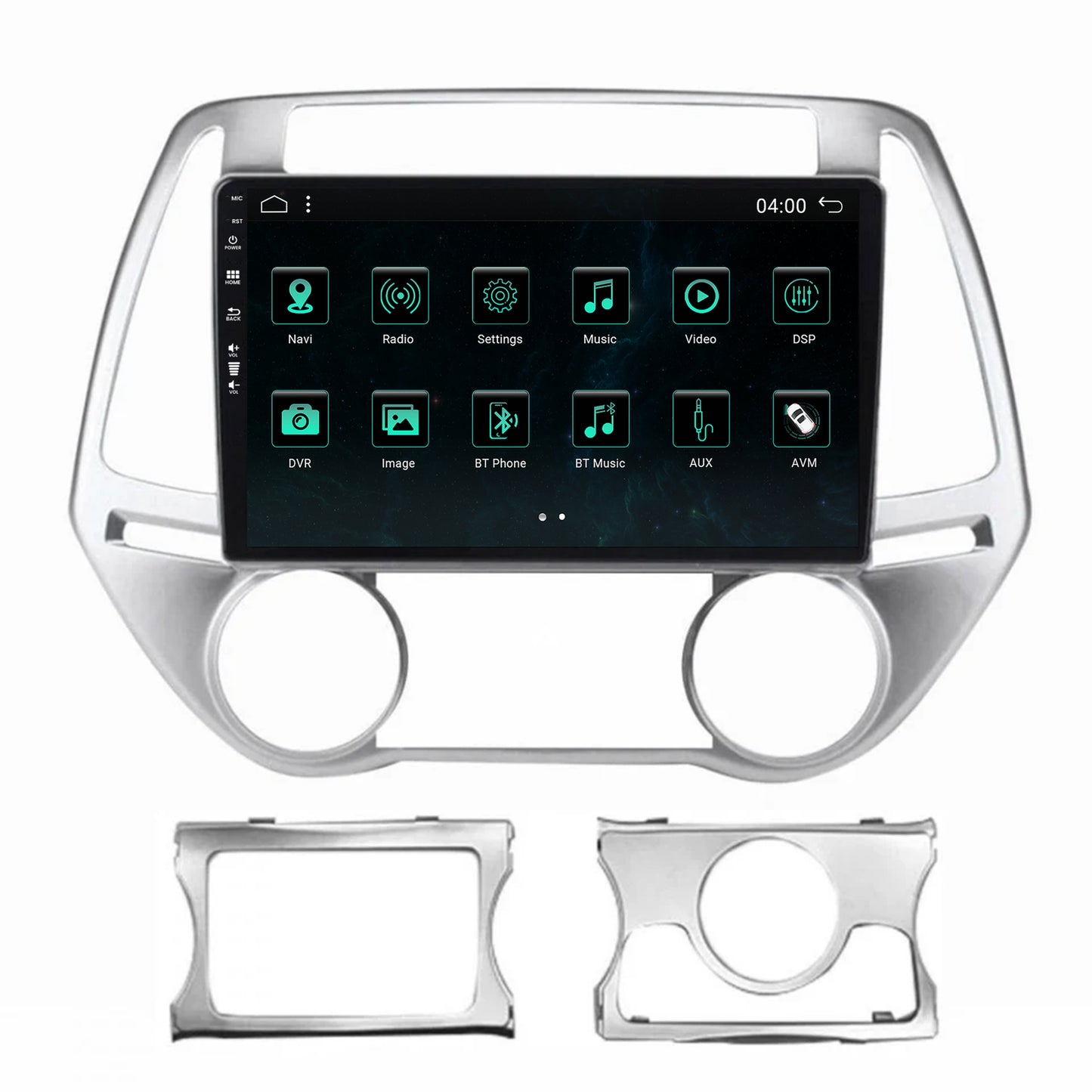 Navigatie Hyundai I20 (2012-2014), Android, A-Octacore / 4GB RAM + 64GB ROM, 9 Inch - AD-BGA9004+AD-BGRKIT218