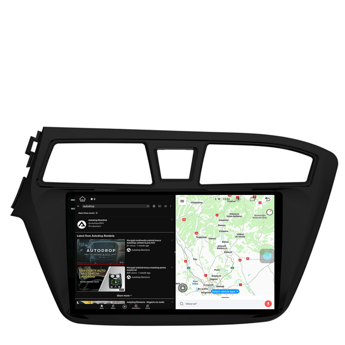 Navigatie Hyundai I20 (2014-2018), Android, V-Octacore / 4GB RAM + 64GB ROM, 9.5 Inch - AD-BGV9004+AD-BGRKIT194