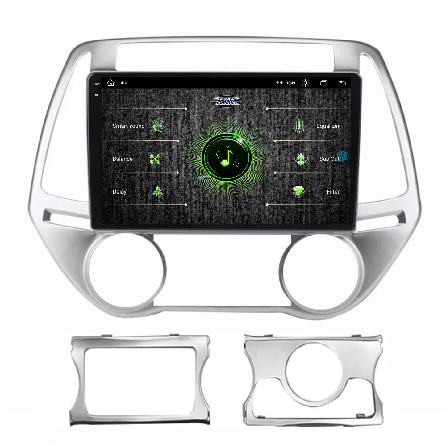 Navigatie Hyundai I20 (2012-2014), Android, V-Octacore / 4GB RAM + 64GB ROM, 9.5 Inch - AD-BGV9004+AD-BGRKIT218