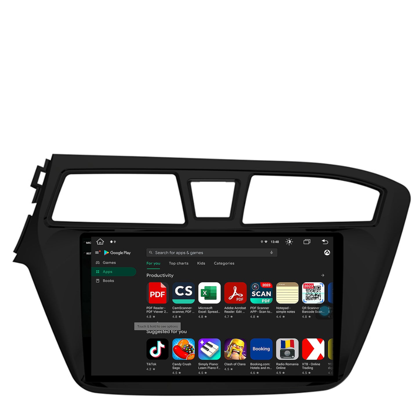 Navigatie Hyundai I20 (2014-2018), Android, X-Octacore / 8GB RAM + 256GB ROM, 9.5 Inch - AD-BGX9008+AD-BGRKIT194