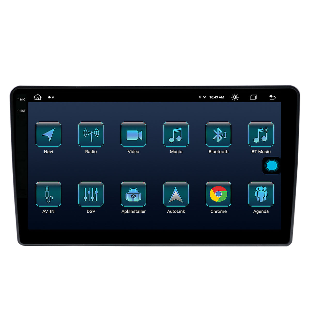 Navigatie Hyundai I40 (2012-2020), Android, X-Octacore / 8GB RAM + 256GB ROM, 9.5 Inch - AD-BGX9008+AD-BGRKIT220V2